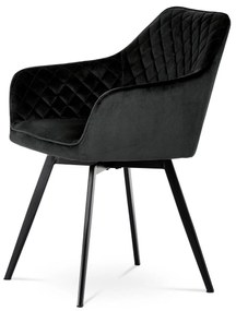 Scaun sufragerie Danarra-425-BK4 (negru). 1120437