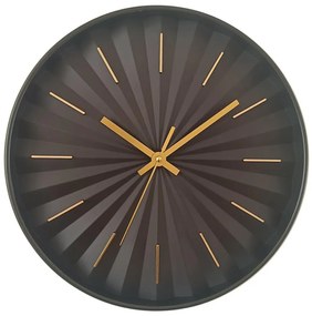 Globo B992533 - Ceas de perete Ø 30,5 cm, 1xAA, negru