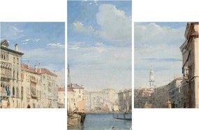 Tablou - Richard Parkes Bonington, The Grand Canal, reproducere (90x60 cm)