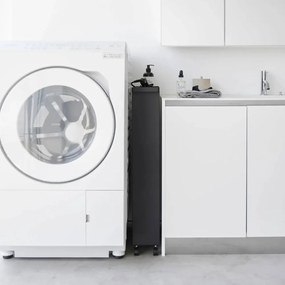 Etajeră de baie negru-mat din oțel 48x80,5 cm Tower – YAMAZAKI