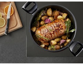 Oală cu capac/cu suprafață antiaderentă 5,2 l Unlimited G2554672 – Tefal