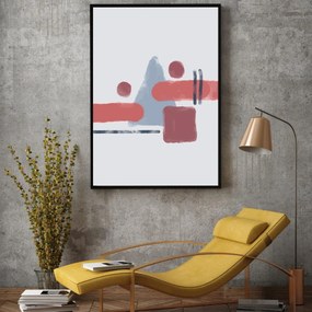 Poster - Abstracție pictată (A4)