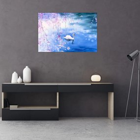 Tablou - Lacul magic (90x60 cm)