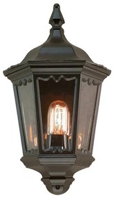 Elstead MD7-BLACK - Aplica de perete pentru exterior MEDSTEAD 1xE27/60W/230V IP44, neagră