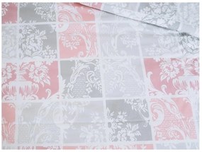 Lenjerie de pat creponata PIASTRELLA gri Dimensiune lenjerie de pat: 70 x 90 cm | 140 x 200 cm