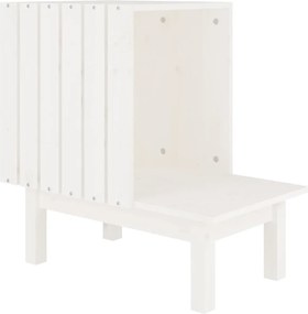 vidaXL Casă pentru pisici, 60x36x60 cm, lemn masiv de pin