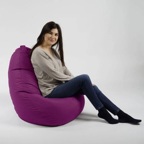 Fotoliu Nirvana Hobbit Pufrelax, Material Impermeabil - Magenta
