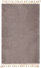 Covor 1606, 100x200 cm, forma dreptunghiulara, acril, gri