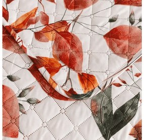 Cuvertura de pat cu model AUTUMN LEAVES, colorata Dimensiune: 170 x 210 cm