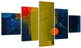 Tablou culorilor (125x70 cm), în 40 de alte dimensiuni noi
