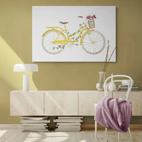 Tablou ilustrația bicicletei retro