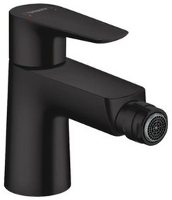 Baterie bideu cu ventil culoare negru mat Hansgrohe, Talis Select E Negru mat