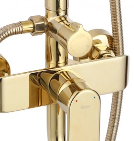 Baterie pentru dus Bloom auriu