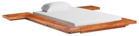 3056420 vidaXL Cadru pat futon, stil japonez, 100 x 200 cm, lemn masiv acacia