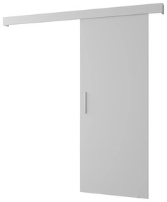 Uși culisante 90 cm Sharlene I (alb mat + alb + argintiu). 1043577