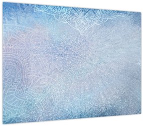 Tablou - Mandala in albastru (70x50 cm)