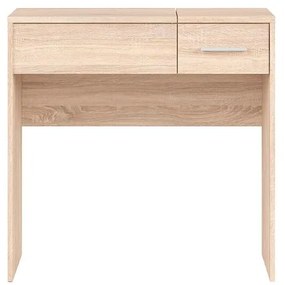 Masă de toaletă Nepo Plus 40 (stejar sonoma) (cu oglindă) (cu sp. depozitare). 1098457