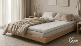 Topper saltea Sleepy, Antistress Silver, 180x200x7, Medie