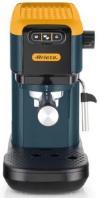Espressor de cafea Ariete ESPRESSO COLOR 1399/16, 1300W, 15 bar, 1.1 L, Cafea macinata si ESE, Galben