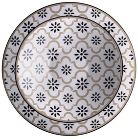Farfurie adâncă din gresie ceramică Brandani Alhambra, ø 30 cm