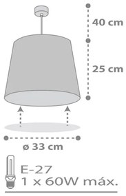 Lustră pentru copii STAR LIGHT 1xE27/60W/230V albă Dalber 82212B
