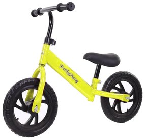 Bicicleta de echilibru fara pedale pentru incepatori, 2 - 5 ani, Galben