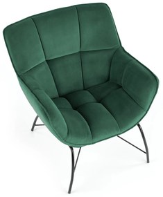 Fotoliu Betali (Verde închis + negru). 1028140