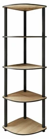 Raft Corner Oak, 5 etajere