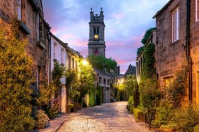 Fotografie Circus Lane, Edinburgh, Scotland, joe daniel price