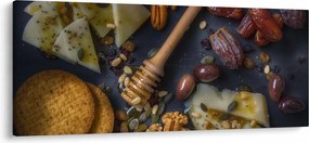 Tablou cu cu fructe uscate (120x50 cm)