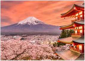 Tablou - Fujiyoshida, Japonia (70x50 cm)