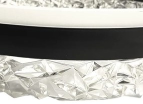 Lustră LED dimabilă pe cablu LED/80W/230V 3000-6500K negru + telecomandă