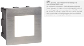 Spot LED incastrabil de exterior ambiental IP65 Ankle 0761 SRT
