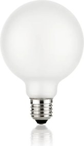 Bec LED dimabil, E27 globo d095 08w 3000k cri80 satin intera dimm