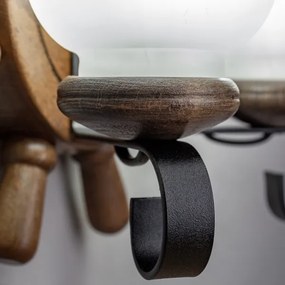 Aplică Brilagi TIMONA 2xE14/40W/230V fag/nuc