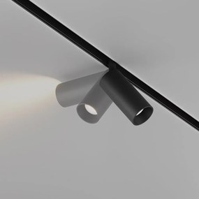 Spot LED, accesoriu pentru sina magnetica Exility, Focus LED negru 5W 3000K