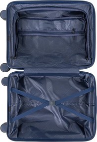 Valiză medie Travelux Endure cu hardtop 42x65x24 cm albastru închis