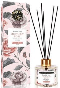 Odorizant camera cu betisoare MIDNIGHT ROSE, SS India, 120 ml