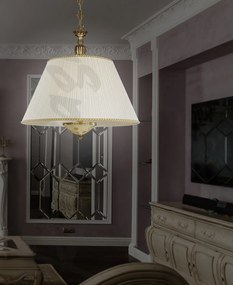 Lustra suspendata clasica din alama design italian 6522 D-60cm
