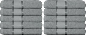 Set 10 Prosoape Premium din Bumbac 100% – 50×90 cm, 400g, Absorbție Superioară