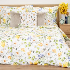 Lenjerie de pat din bumbac 4Home Lemon Delight,220 x 200 cm, 2 buc 70 x 90 cm, 220 x 200 cm, 2 buc. 70 x 90 cm
