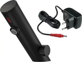 Baterie lavoar cu senzor reglare temperatura si alimentare electrica negru Deante Sense