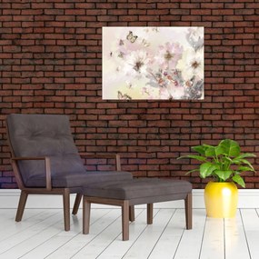 Tablou - Flori,pictură (70x50 cm)