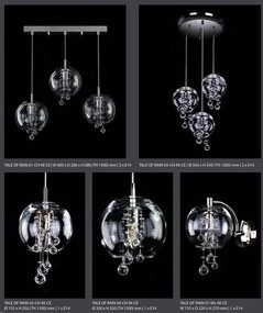 Pendul, Lustra deosebita design LUX TALE OF RAIN 04-CH