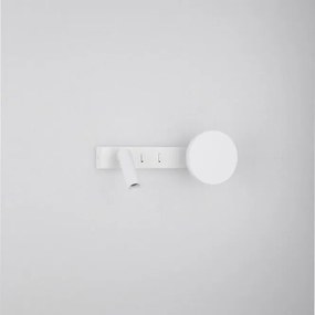 Aplica de perete cu reader LED ideala dormitor Noima alb