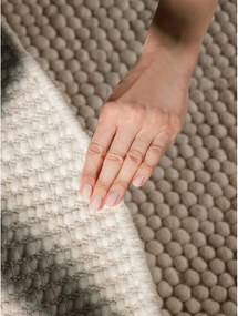 Covor crem țesut manual rotund din lână ø 200 cm Richmond Diana – Ted Baker