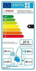 Aspirator de apa Polti Forzaspira Lecologico Aqua Allergy Turbo Care, negru