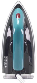 Fier de calcat Beper P204CAL200, 2250W, Placa ceramica, Termostat, Filtru, Ciclu continuu, Alb/albastru-verde