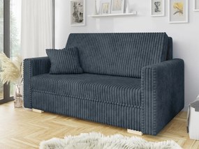 Canapea extensibilă Clovea Piano III (albastru) (cu sp. depozitare). Promo -17%. 1105513
