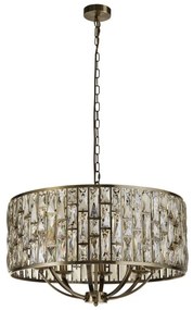 Lustra eleganta design modern Bijou 8Lt alama antic/ champagne